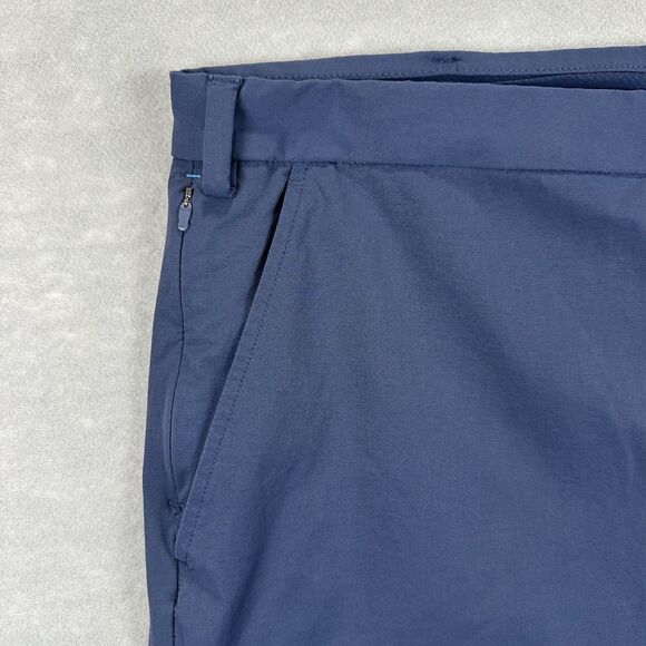 Vineyard Vines OTG Stretch Performance Outdoor Golf Shorts Mens 48B Navy Blue - Picture 4 of 11